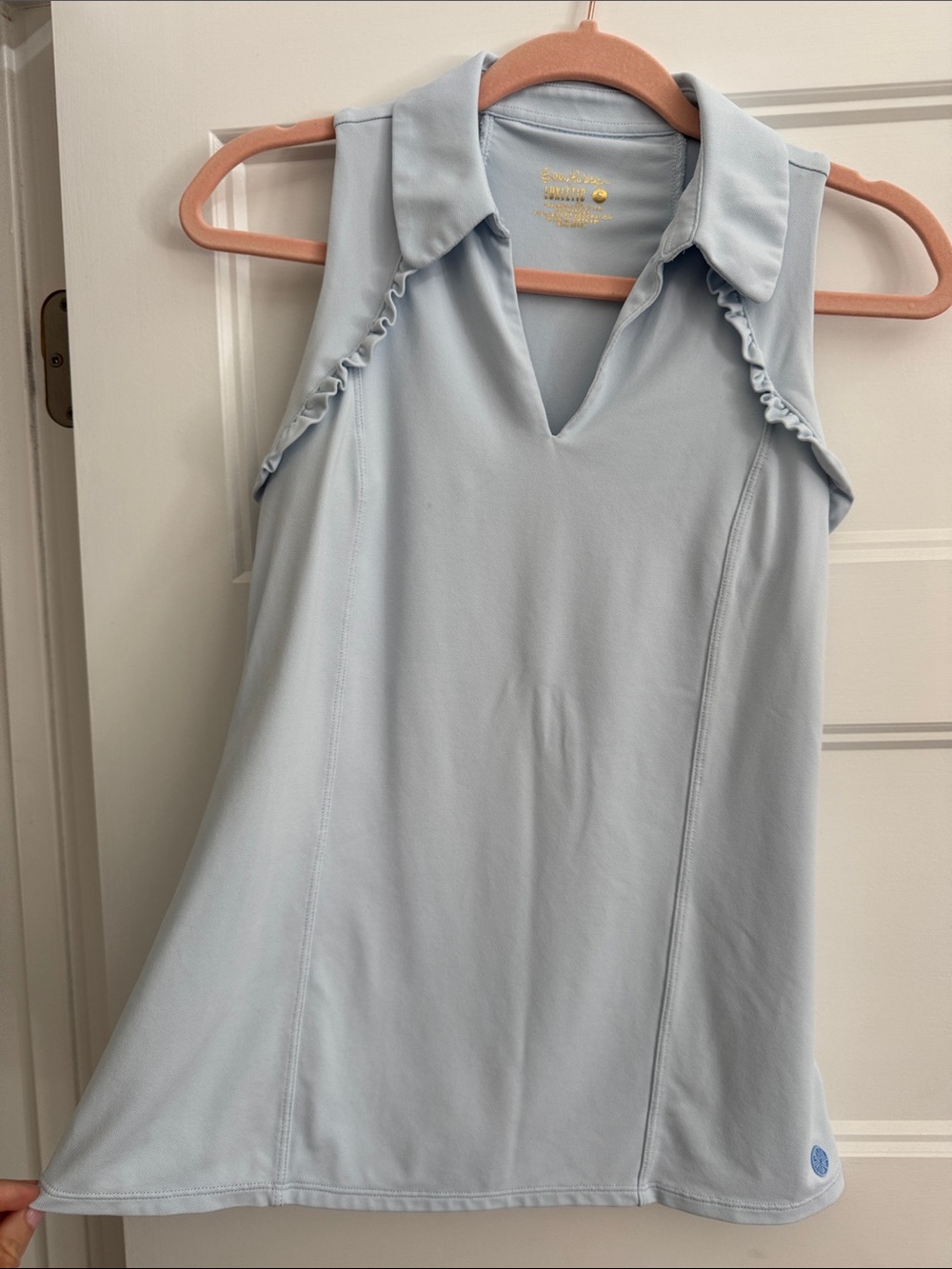 Lilly Pulitzer golf tank top light blue